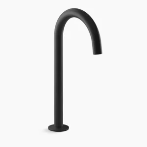 Kohler Components Bathroom sink faucet spout with Tube design, 1.2 gpm – Matte Black
