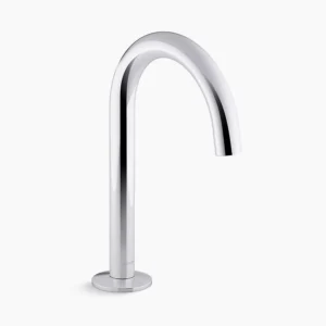 Kohler Components Bathroom sink faucet spout with Tube design, 1.2 gpm – Polished Chrome