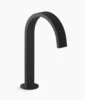 Kohler Components Bathroom sink faucet spout with Ribbon design, 1.2 gpm – Matte Black