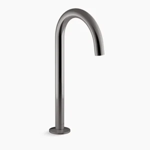 Kohler Components Bathroom sink faucet spout with Tube design, 1.2 gpm – Vibrant Titanium