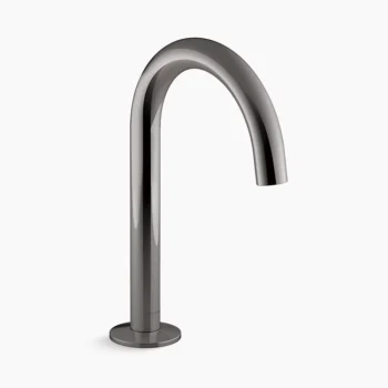 Kohler Components Bathroom sink faucet spout with Tube design, 1.2 gpm - Vibrant Titanium