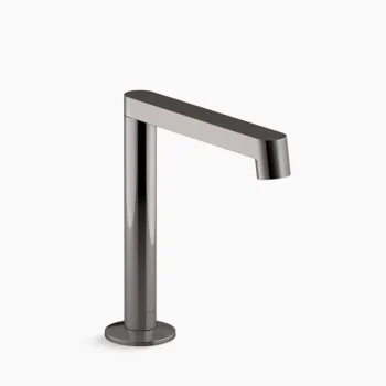 Kohler Components Bathroom sink faucet spout with Row design, 1.2 gpm - Vibrant Titanium