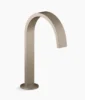 Kohler Components Bathroom sink faucet spout with Ribbon design, 1.2 gpm – Vibrant Brushed Bronze