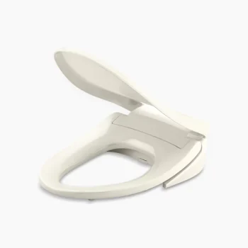 Kohler PureWash E545 Elongated bidet toilet seat - Biscuit