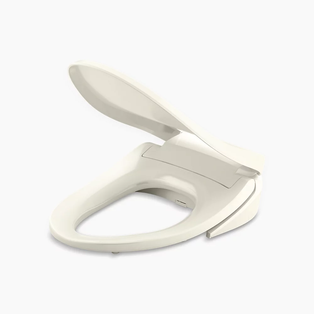 Kohler PureWash E545 Elongated bidet toilet seat - Biscuit