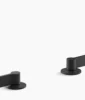 Kohler Components Lever bathroom sink faucet handles – Matte Black