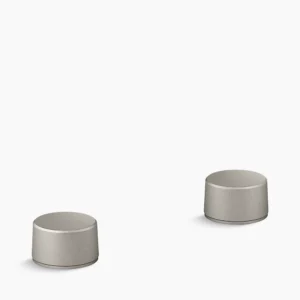 Kohler Components Oyl bathroom sink faucet handles – Vibrant Brushed Nickel