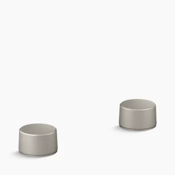 Kohler Components Oyl bathroom sink faucet handles - Vibrant Brushed Nickel