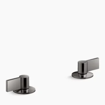 Kohler Components Lever bathroom sink faucet handles - Vibrant Titanium