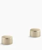 Kohler Components Oyl bathroom sink faucet handles – Vibrant French Gold