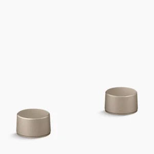 Kohler Components Oyl bathroom sink faucet handles – Vibrant Brushed Bronze