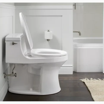 Kohler PureWarmth Heated Quiet-Close‚ elongated toilet seat - Biscuit - Image 7