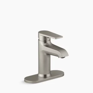 Kohler Hint Single-handle bathroom sink faucet, 1.2 gpm – Vibrant Brushed Nickel