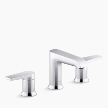 Kohler Hint Widespread bathroom sink faucet, 1.2 gpm - Polished Chrome