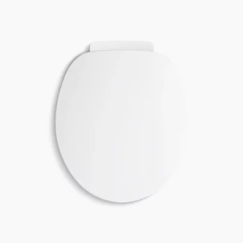 Kohler PureWarmth Heated round-front toilet seat - Biscuit - Image 3