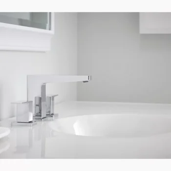 Kohler Honesty Widespread bathroom sink faucet, 1.2 gpm - Polished Chrome - Image 7