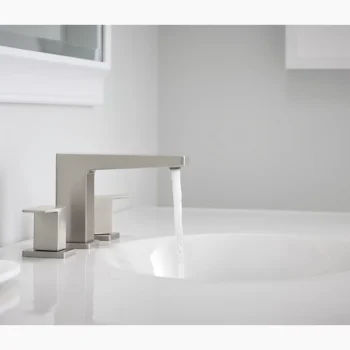 Kohler Honesty Widespread bathroom sink faucet, 1.2 gpm - Polished Chrome - Image 5