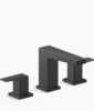 Kohler Honesty Widespread bathroom sink faucet, 1.2 gpm – Matte Black