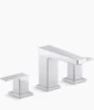 Kohler Honesty Widespread bathroom sink faucet, 1.2 gpm – Polished Chrome