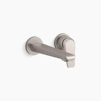 Kohler Avid Wall-mount bathroom sink faucet, 1.2 gpm - Vibrant Brushed Nickel