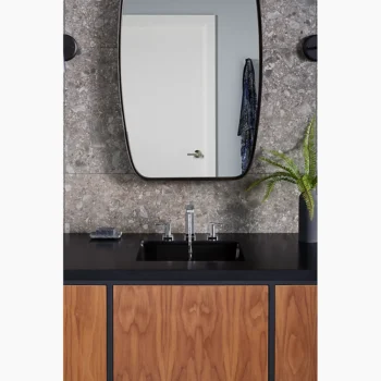 Kohler Parallel Widespread bathroom sink faucet, 0.5 gpm - Polished Chrome - Image 2