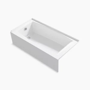 Kohler Entity 60″ x 30″ alcove bath, left drain – White