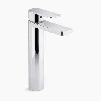 Kohler Parallel Tall single-handle bathroom sink faucet, 1.0 gpm - Polished Chrome
