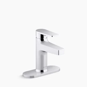 Kohler Taut Single-handle bathroom sink faucet, 1.2 gpm – Polished Chrome