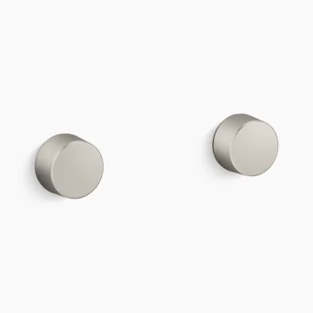 Kohler Components Wall-mount bathroom sink faucet Oyl handle trim - Vibrant Brushed Nickel