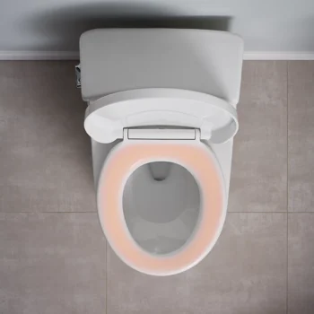 Kohler PureWarmth Heated round-front toilet seat - Biscuit - Image 5