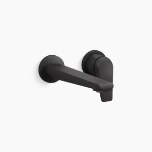Kohler Avid Wall-mount bathroom sink faucet, 1.2 gpm – Matte Black