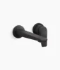 Kohler Avid Wall-mount bathroom sink faucet, 1.2 gpm – Matte Black