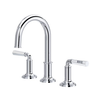 ROHL San Giovanni™ Widespread Lavatory Faucet With C-Spout In Polished Chrome