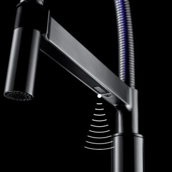 Blanco Solenta Senso Pull-Down Dual-Spray Kitchen Faucet 1.5 GPM - Chrome - Image 4