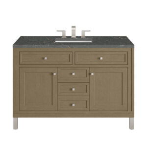 Chicago 48" Single Vanity, Walnut Whisper