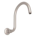 ROHL 12" Wall Mount Shower Arm In Satin Nickel