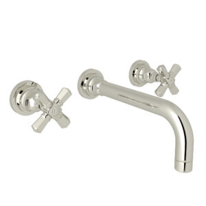 ROHL San Giovanni™ Wall Mount Lavatory Faucet Trim In Polished Nickel