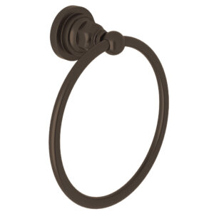 ROHL San Giovanni™ Towel Ring In Tuscan Brass