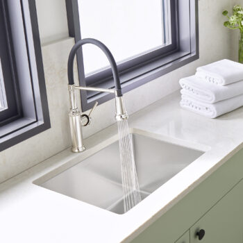 Blanco Quatrus R15 25" Single Bowl Dual Mount Stainless Steel Laundry Sink - Image 6