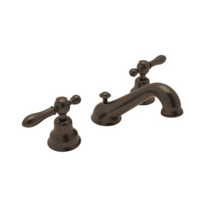 ROHL Arcana™ Widespread Lavatory Faucet With C-Spout In Tuscan Brass