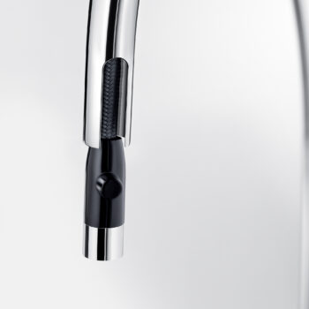 Blanco Urbena Pull-Down Dual-Spray Kitchen Faucet 1.5 GPM - Chrome/Anthracite - Image 8