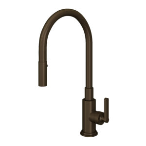 ROHL Lombardia® Pull-Down Kitchen Faucet In Tuscan Brass