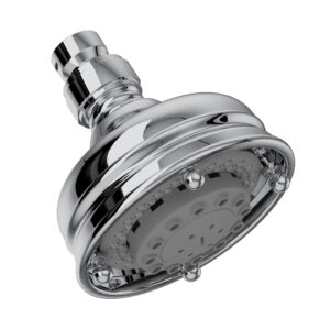 ROHL 4″ 3-Function Showerhead In Polished Chrome