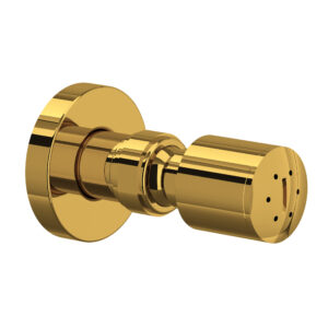 ROHL Single Function Body Spray In Unlacquered Brass