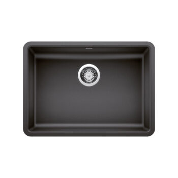 Blanco Precis SILGRANIT 25" ADA Single Bowl Undermount Kitchen Sink - Anthracite