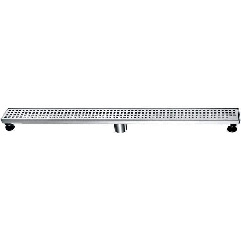 Dawn® Brisbane River Series - Linear Shower Drain 36"L In Polished satin