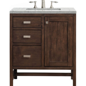 Addison 30" Single Vanity, Mid-Century Acacia