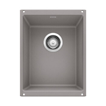 Blanco Precis SILGRANIT 13" Undermount Bar Sink - Metallic Gray