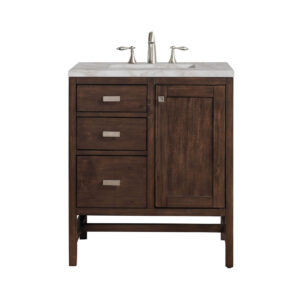 Addison 30" Single Vanity, Mid-Century Acacia