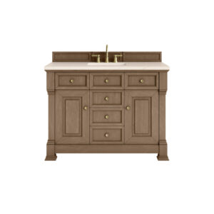 Brookfield 48" Single Vanity, Pecan